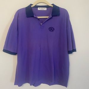 Vintage Burberry Men’s Polo Size L
